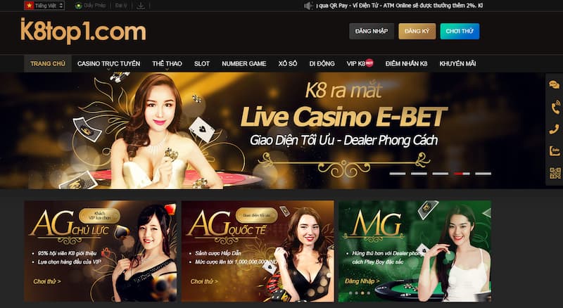 Hướng dẫn tham gia Baccarat K8