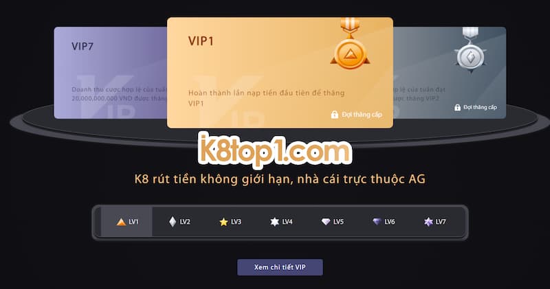 Tại sao nên đăng ký VIP K8