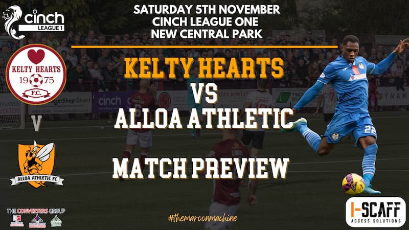 Soi kèo Alloa Athletic vs Kelty Hearts 20h ngày 31/12/2022, Division 1 Scotland