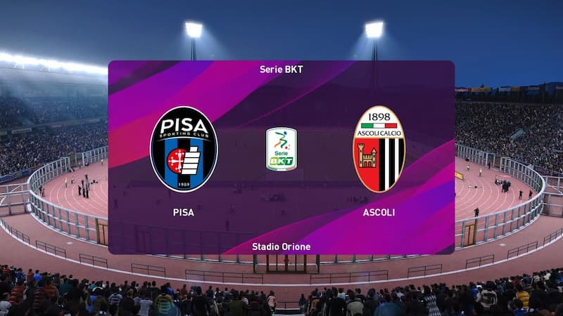 Soi kèo Pisa vs Ascoli 0h ngày 9/12/2022, Serie B