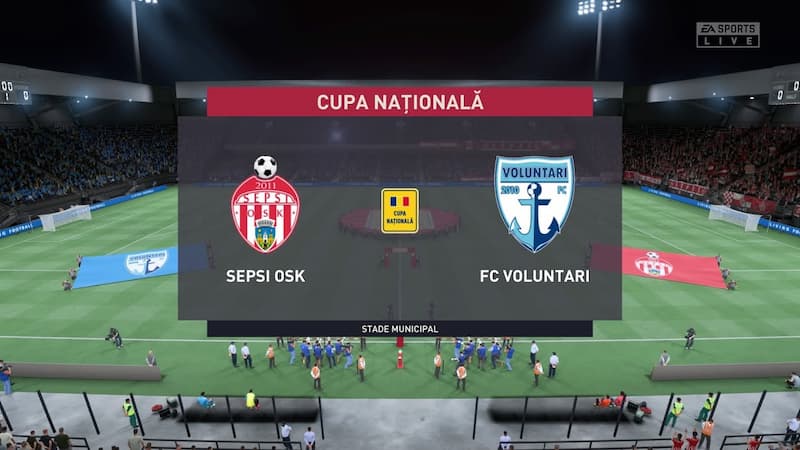 Soi kèo Sepsi vs Voluntari 0h ngày 10/12/2022, giải hạng nhất Romania